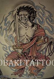 цветовата традиция на личността не движи модел на ръкопис на татуировка Mingwang
