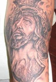 legok nangis Yesus corak tattoo