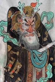 priezvisko Hailong King Náboženský tetovací rukopis obrázok obrázok