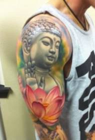 9 usædvanlige farvede Buddha tatoveringer fungerer