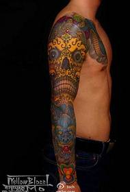 arm bala tattoo pattern