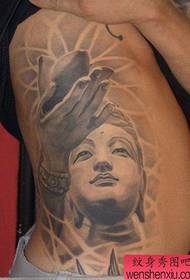 чоловіча талія класичний візерунок татуювання каменю Гуаньїна