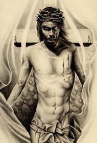 耶稣纹身图案