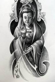 Traditional Guanyin Tattoo Pattern for everyone