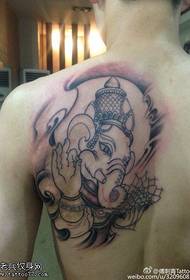 točka tetovaža boga tetovaža uzorak