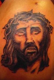 Crown of Thorns Jesus Tattoo Pattern