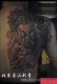 Pola tattoo Buddha sirah klasik klasik