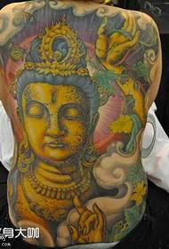 Gold Guanyin Tattoo Modèl