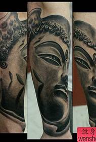 Model de tatuaj de model de tatuaj Buddha bine