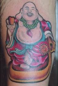 smile Maitreya tattoo pattern
