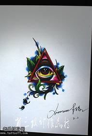 omniscient eye tattoo pattern