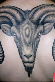 recommend a popular personality of the sheep head tattoo works