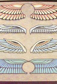 veteran tattoo recommended a stylish wing tattoo pattern