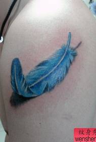 Feather Tattoo Meaning Graphic