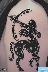 Arm Sagittarius Totem Tattoo Pattern
