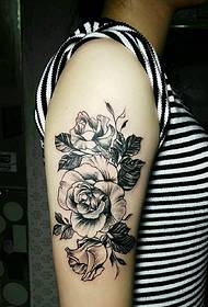 a fascinating flower arm tattoo tattoo