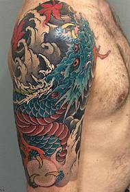 ຮູບແບບ Tattoo Dragon Big