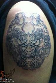 Shishi tattoo pattern