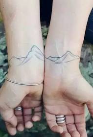 karos tetoválás minták, amelyek alkalmasak párok és barátnők számára