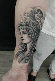 rokas klasisks tradicionāls personības totem tetovējums tetovējums