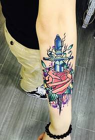 personlig delikat arm rose Piercing tatoveringsmønster