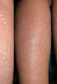 white invisible tattoo pattern on the arm  14935 - arm a camera tattoo pattern Personality