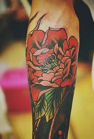 patró de tatuatge de flors de braç brillantment incomparable