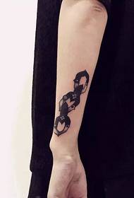 arm one Кіші және керемет кішкентай үлгіні татуировкасы