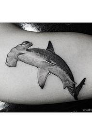 tetovanie žraloka s veľkým ramenom