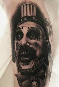 tatuaż z tatuażem portretowym mężczyzny z ramienia 3 jest bardzo dziki