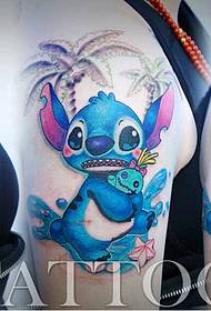 Monster tetoválás minta