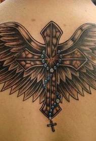 Uzorak tetovaža križnih krila
