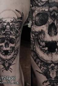Uzorak tetovaže koljena za tetovažu