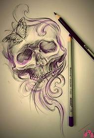skull tattoo manuscript picture