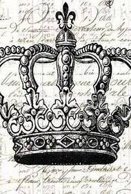 Рукопись короны татуировки