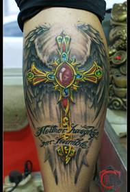 Tonojin Baozhen Tattoo Tattoo Works: Cross Wings Mamanu