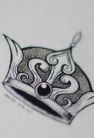 Crown Tattoo Manuskript Bild Empfehlung Bild