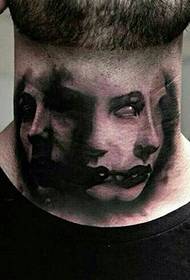 Alternative horror tattoo