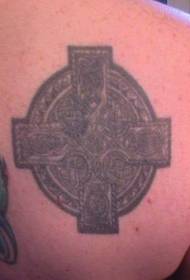 Totem cross tattoo tus qauv