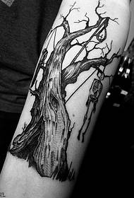 Pattern ng tattoo ng Eucalyptus