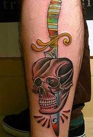 Modellu di tatuaggi di Dagger