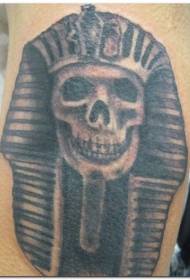 Egyptian pharaoh tattoo pattern