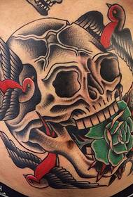 Κοιλιακό μεγάλο τατουάζ μοτίβο τατουάζ