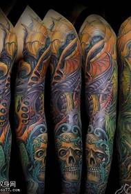 Patrón de tatuaje de brazo
