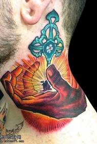 Nick hand key tattoo tattoo
