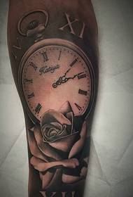 Personalized and durable watch tattoo tattoo is very fashionable