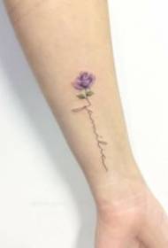 Ultra-simple 18 small fresh tattoo pictures for girls