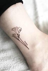 A group of stylish little fresh tattoos are elegant and charming