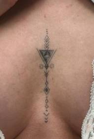 Motivi geometrici del tatuaggio 10 modelli geometrici neri di Grey Lines Tattoo