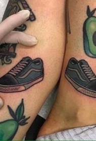 Super realistické dodávky klasické boty tetování vzor